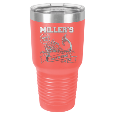 Miller's Shipwreck Cafe Tumbler Bottle